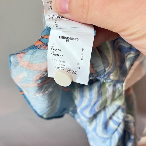 Eryn Brinie Anthropologie Ocean Theme‎ Skirt- Size Small - Picture 6 of 7